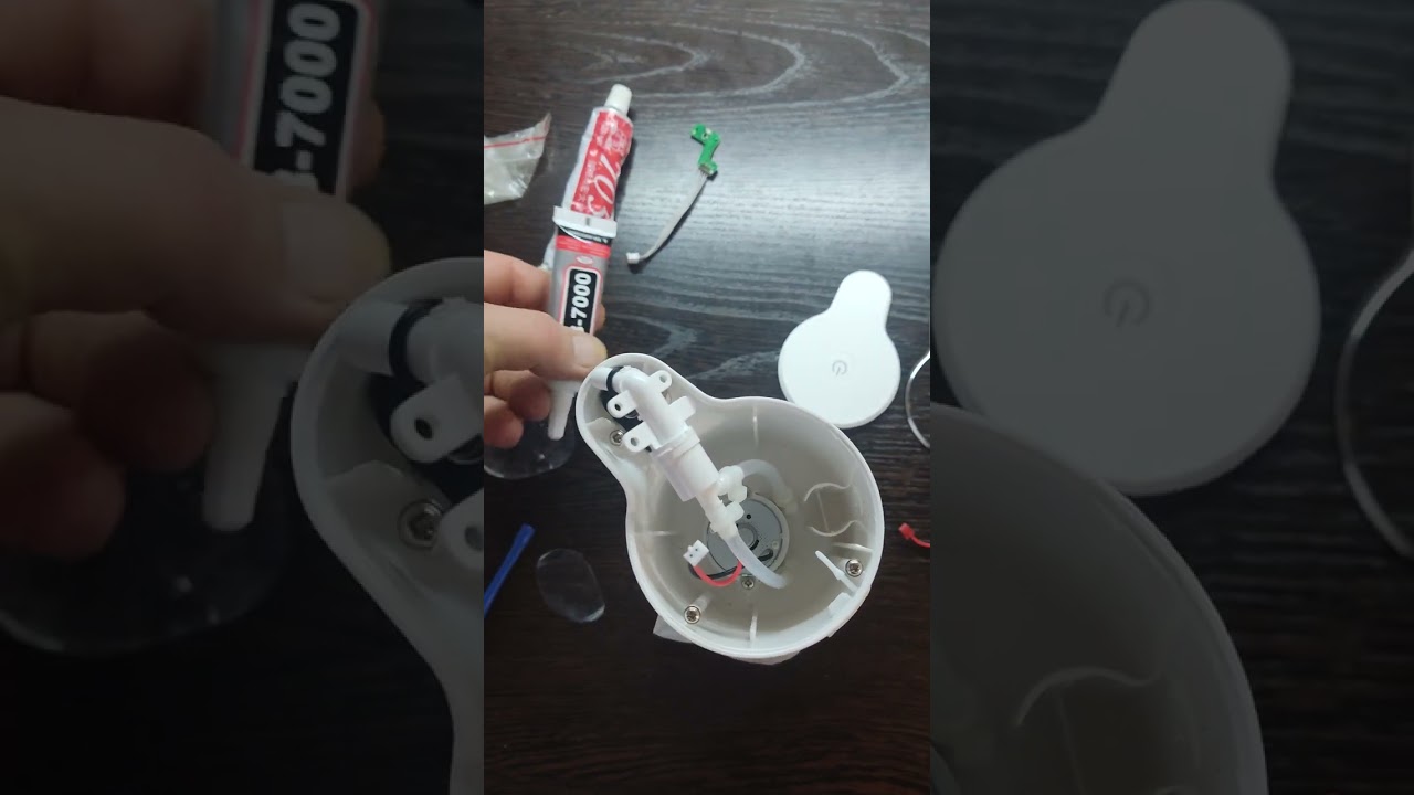 Вскрытие и доработка диспенсера жидкого мыла Dehub с aliexpress.