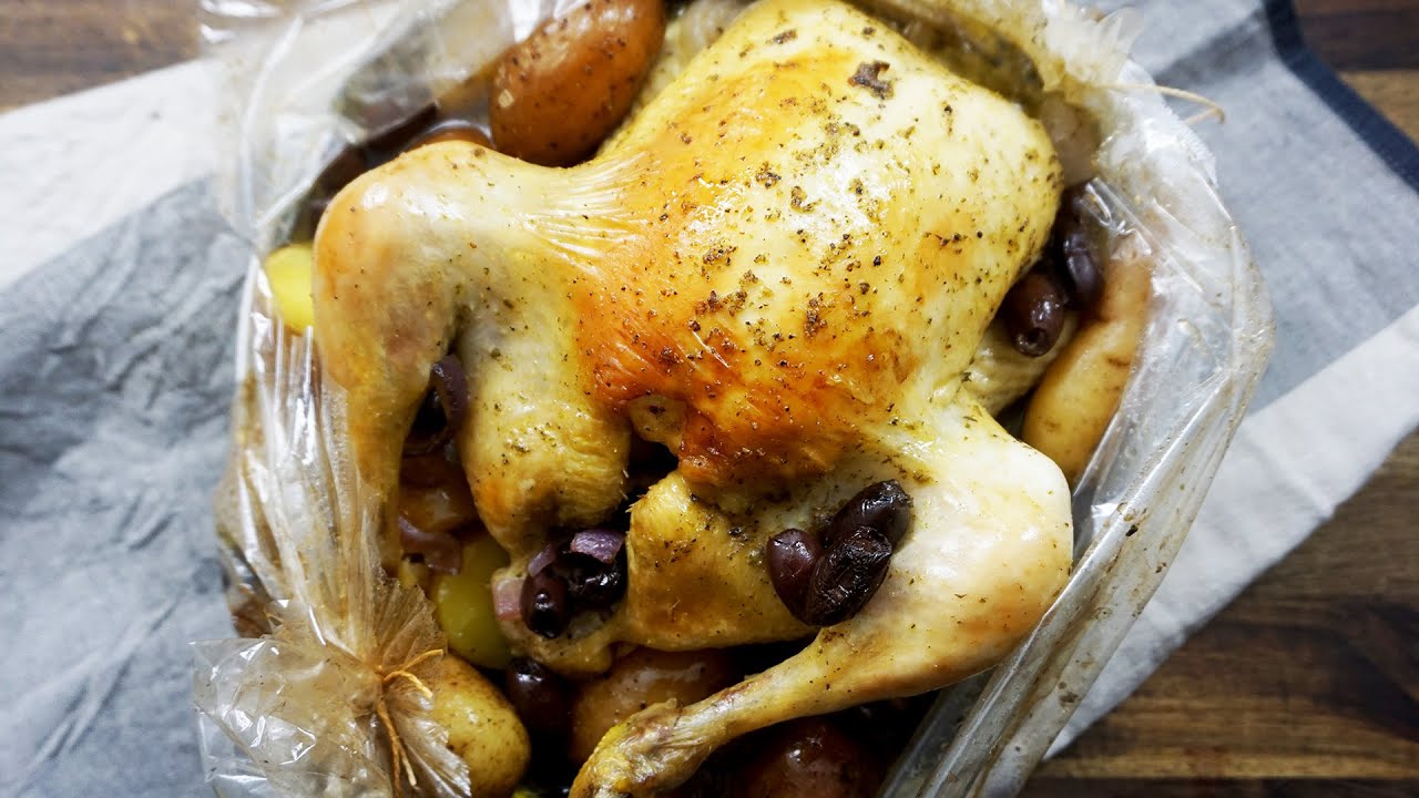 Olivenhuhn im Bratschlauch - Rezept und Anleitung - Nat&uuml;rlich Lecker