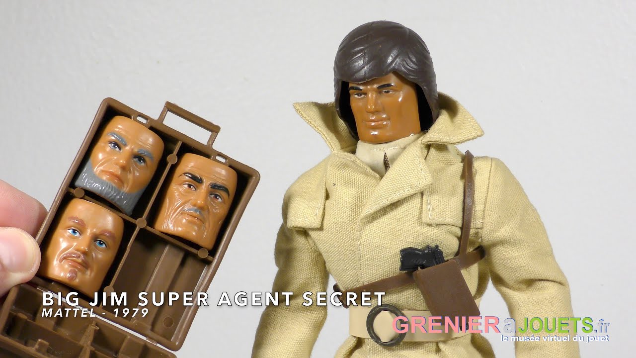 Big Jim Super Agent Secret - Mattel  - 1979