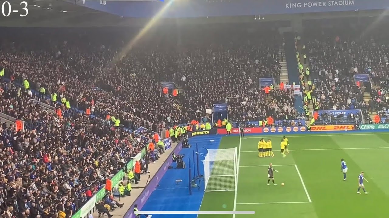 CHELSEA FANS AT LEICESTER | LEICESTER 0-3 CHELSEA | 20/11/21