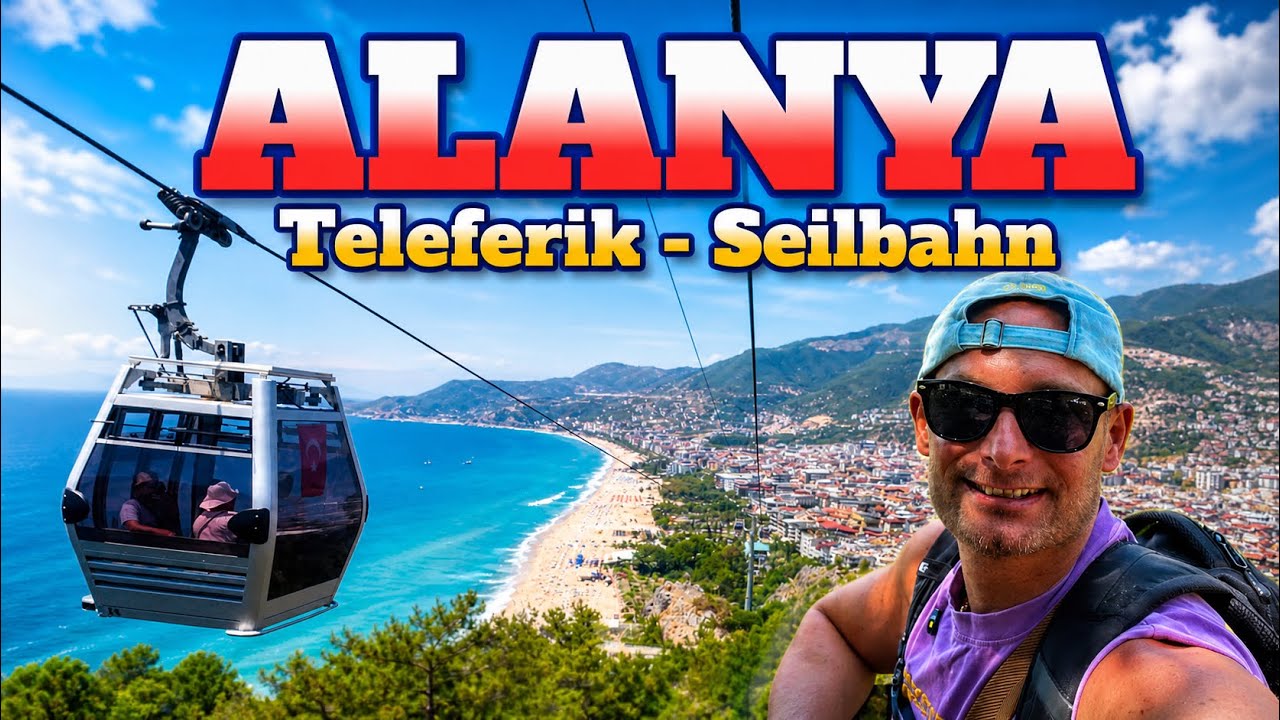 Die Seilbahn von Alanya 🇹🇷 - TELEFERIK | Vlog Sommer 2025 #alanya