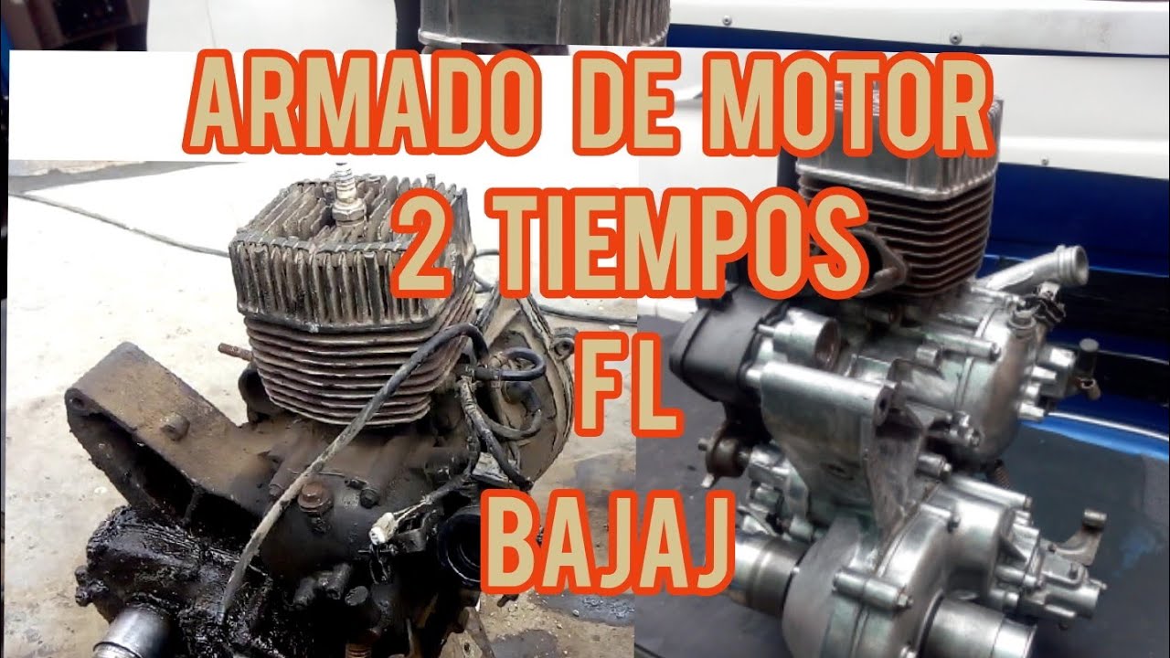 REPARACIÓN DE MOTOR DE 2 TIEMPOS  FL BAJAJ