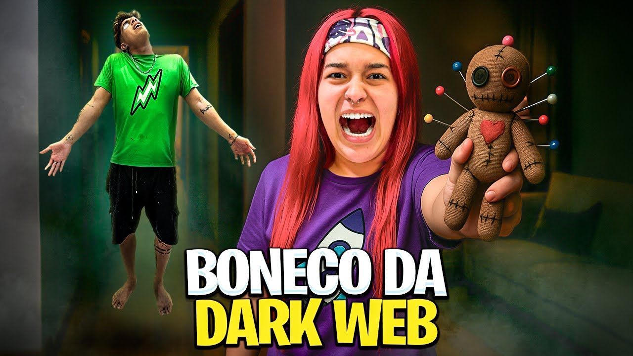 COMPRAMOS UM BONECO DO MAL NA DARK WEB *muito estranho