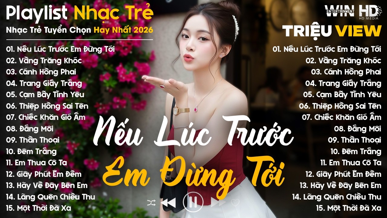 Nếu Lúc Trước Em Đừng Tới, Vầng Trăng Khóc... - Nhạc Trẻ Ballad Tâm Trạng Hot TikTok TRIỆU VIEW