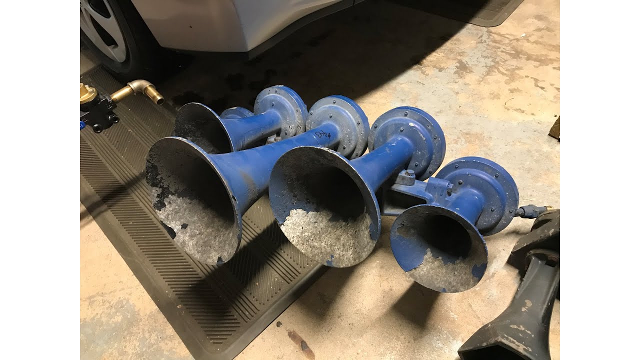 Ex-Amtrak EMD AEM-7 943's 1980s Nathan Airchime Big Bore K5LA Train Horn (October 2020)