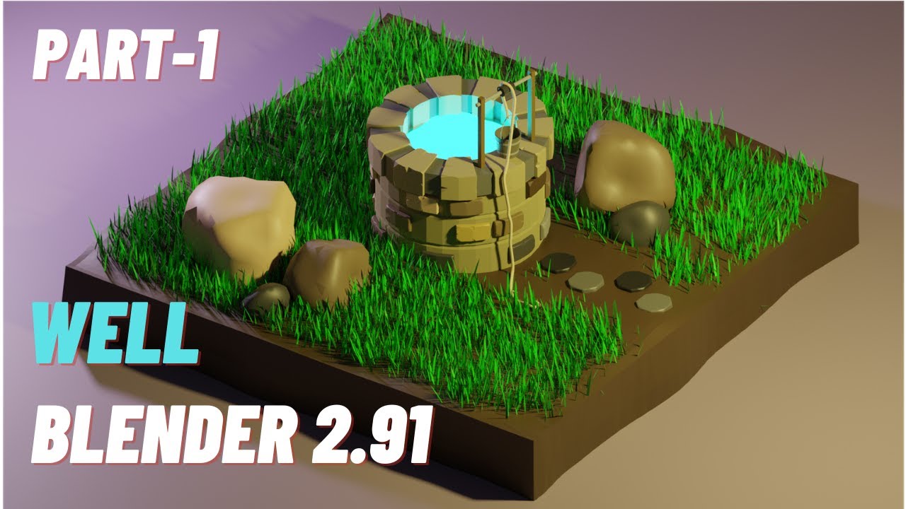 Well in Blender 2.91 || Modeling || Part-1 || #blender