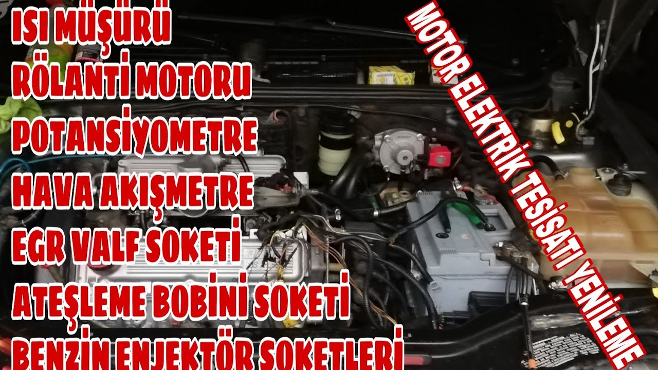 TEMPRA TİPO MOTOR ELEKTRİK TESİSATI YENİLEME NASIL YAPILIR. NELERE DİKKAT EDİLMELİ