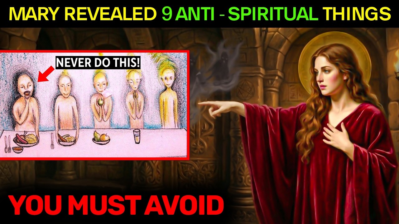 Mary Revealed The 9 Anti-Spiritual Things You MUST Avoid