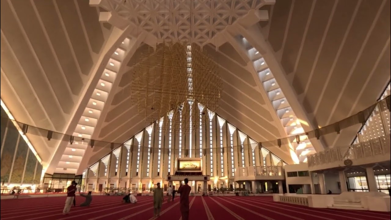Faisal Mosque Islamabad: Complete Tour & Inside View | 4K | 5th Largest Mosque in the World