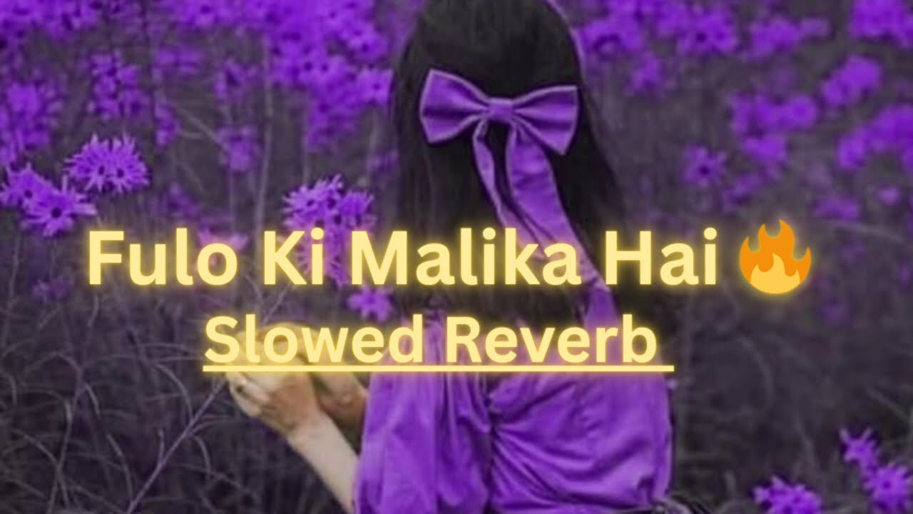 Fulo ki Mal ka hai 🔥 slowed X reverb song Atif Aslam Ali cover new song 🔥