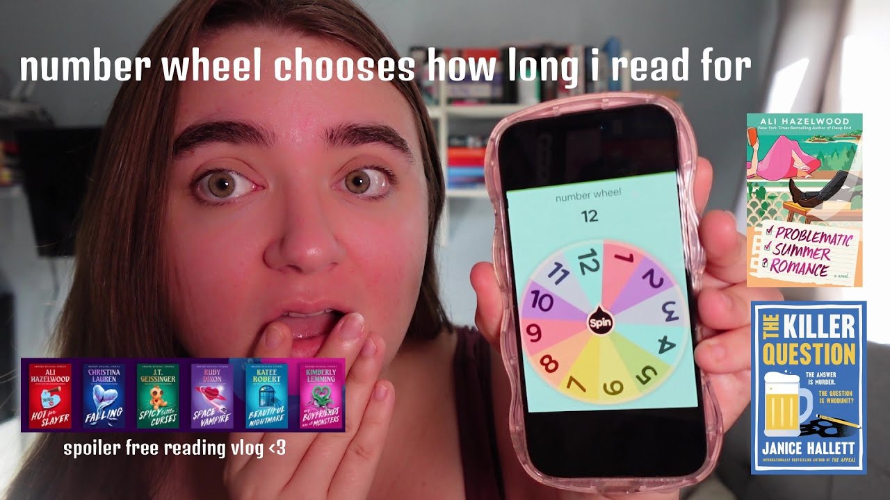 i let a number wheel pick how long i read for...☸️🙃✨