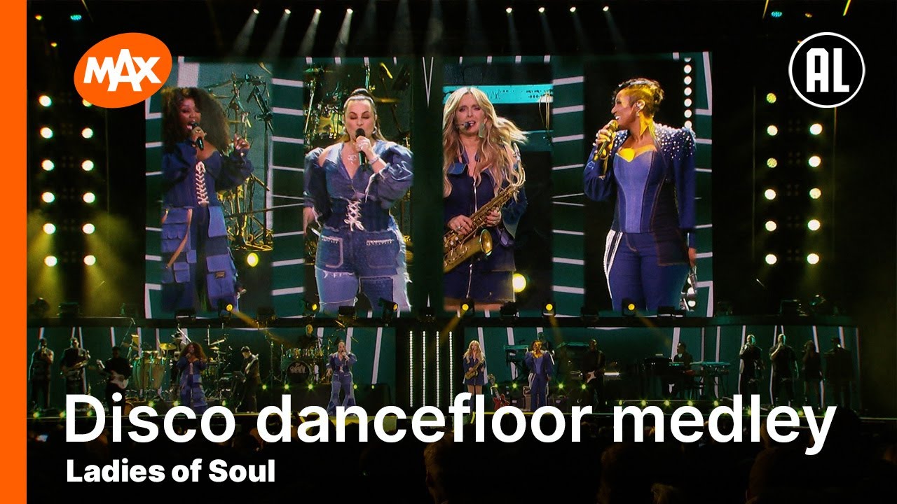 Ladies of Soul - Disco dancefloor medley | MAX MUZIEKSPECIAL