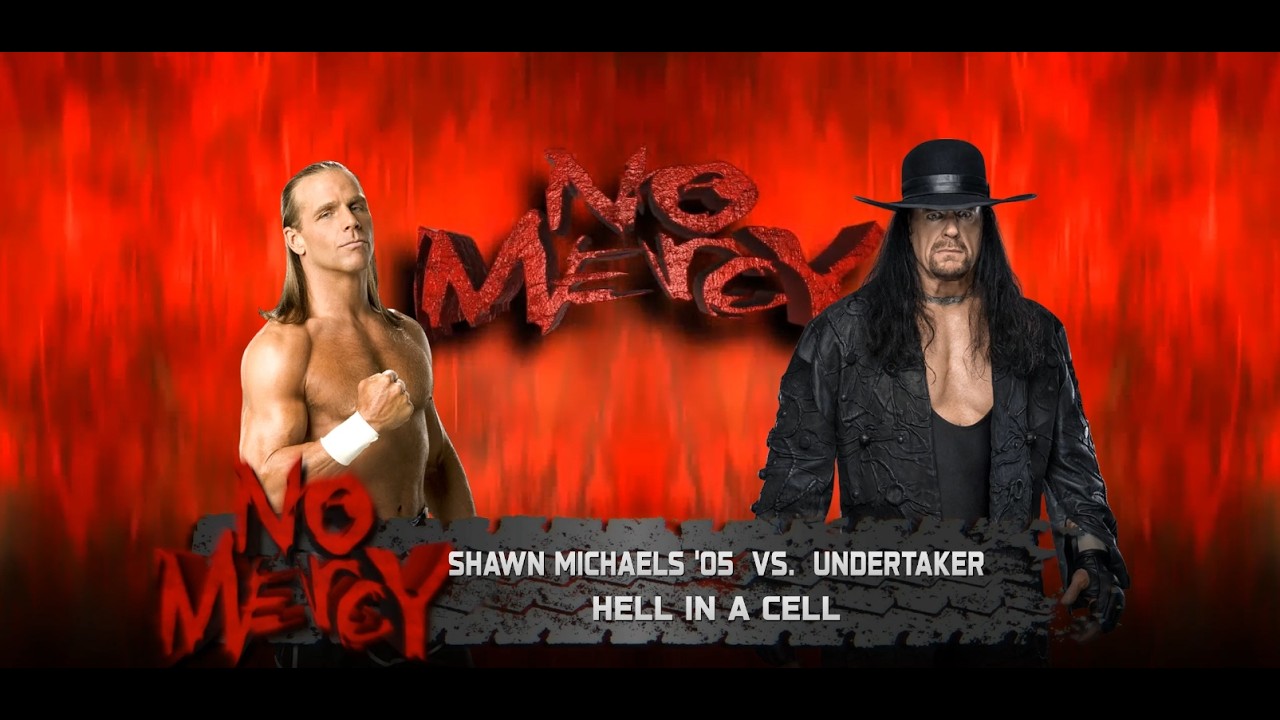 WWE 2K25 - Shawn Michaels vs The Undertaker Hell in a Cell Match (2KHDR)