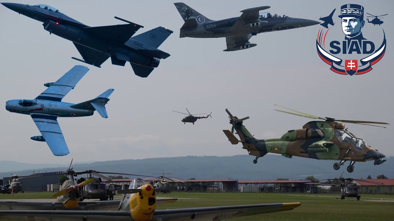 Prešovské letecké dni 2025 | SIAD2025 Air Show in Presov Slovakia