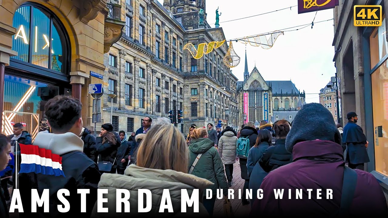 Winter Holidays in Amsterdam  | Walking & Showcasing The Athmosphere