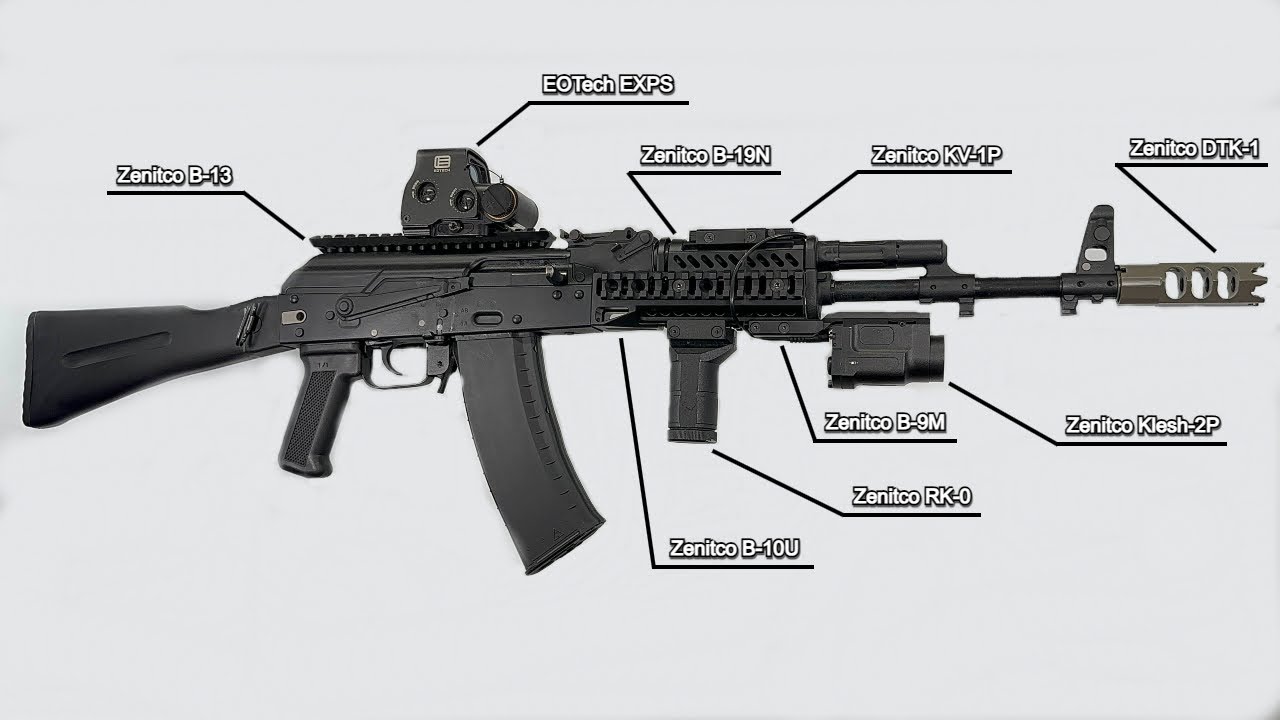 Модернизация газоотводной системы VFC AK74M