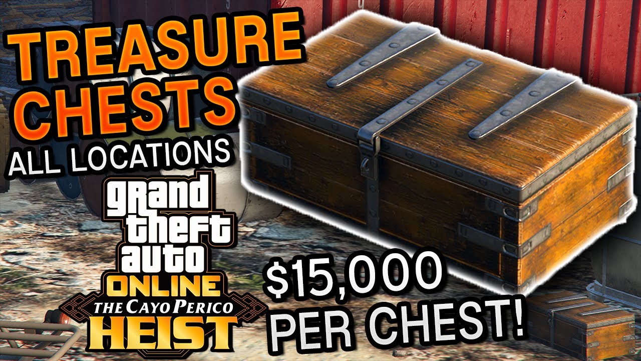 ALL Cayo Perico Island Treasure Chest Locations | GTA 5 Online