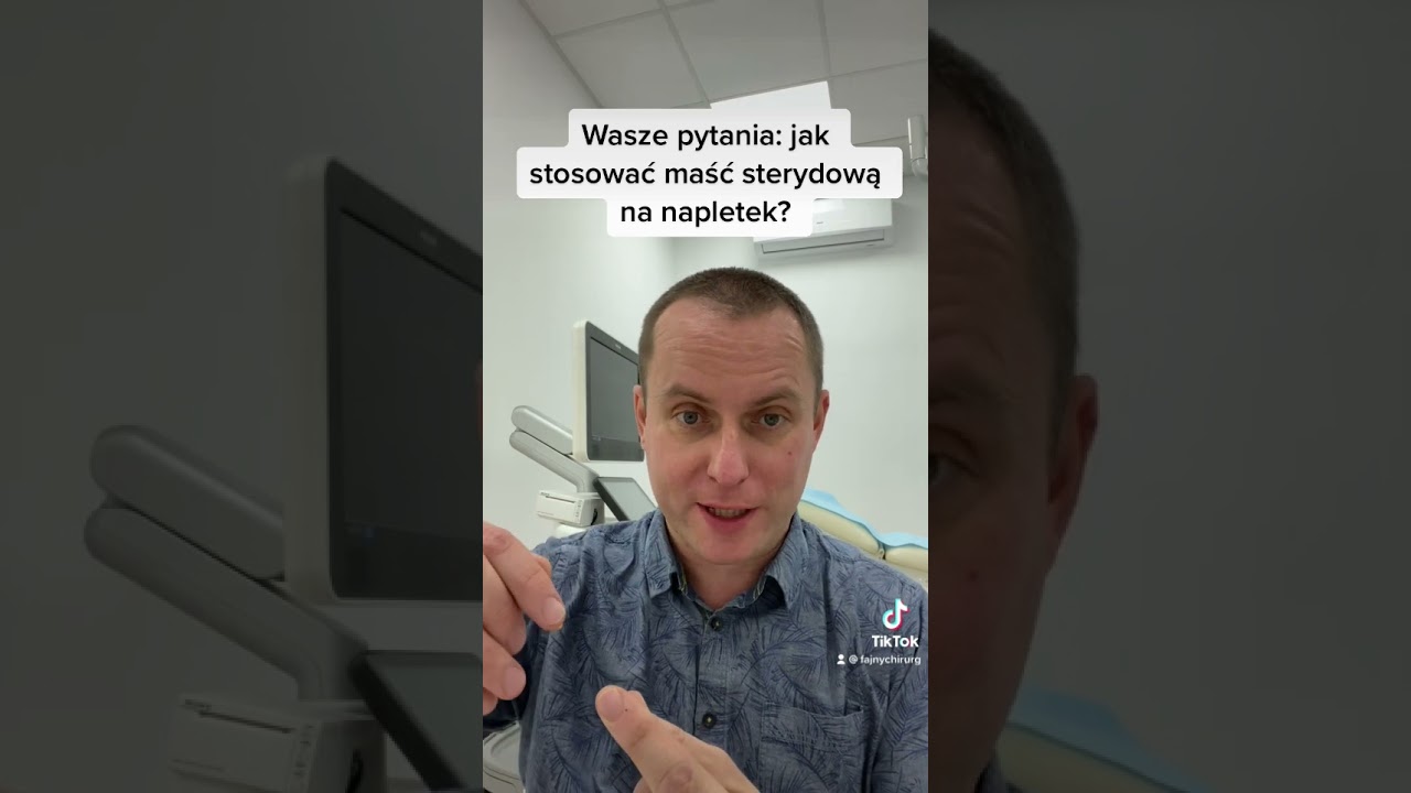 Wasze pytania: jak stosować maść sterydową na napletek?