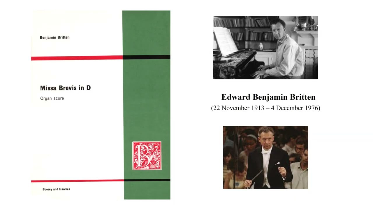 Missa Brevis in D, Op. 63. Benjamin Britten. Kings College Choir