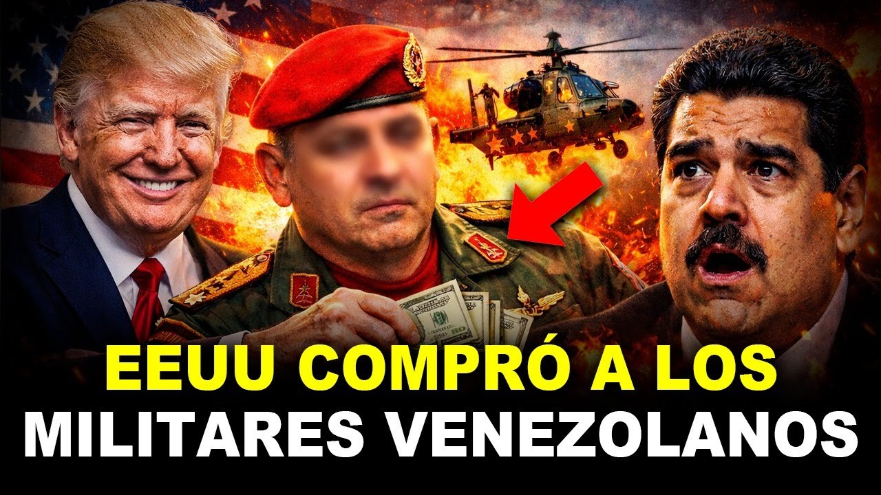🇺🇸 &iexcl;Sobornos millonarios! 💰 EEUU COMPR&Oacute; a los militares VENEZOLANOS se infiltr&oacute; y captur&oacute; a Maduro