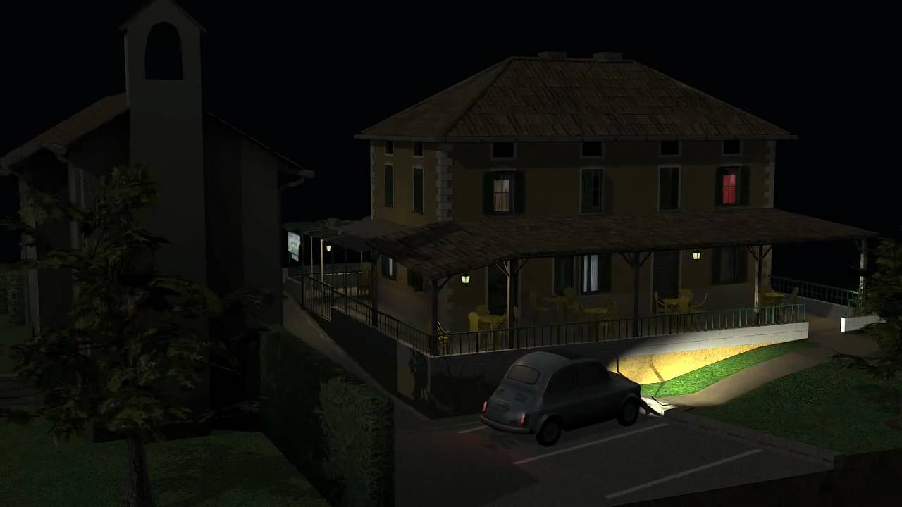 3D1 eindwerk: cityscene - Itali&euml; : como