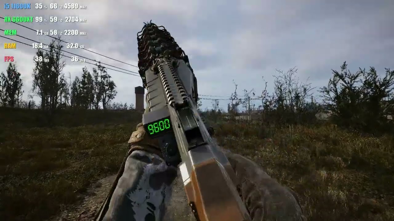 STALKER 2: НОВЫЙ ПАТЧ 1.3.2. RX 6600 XT - ЭПИК НАСТРОЙКИ ГРАФИКИ