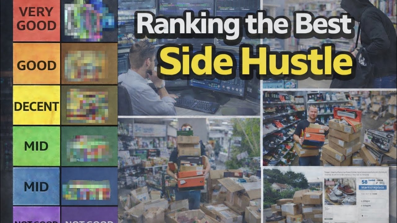 Ranking the best side hustles