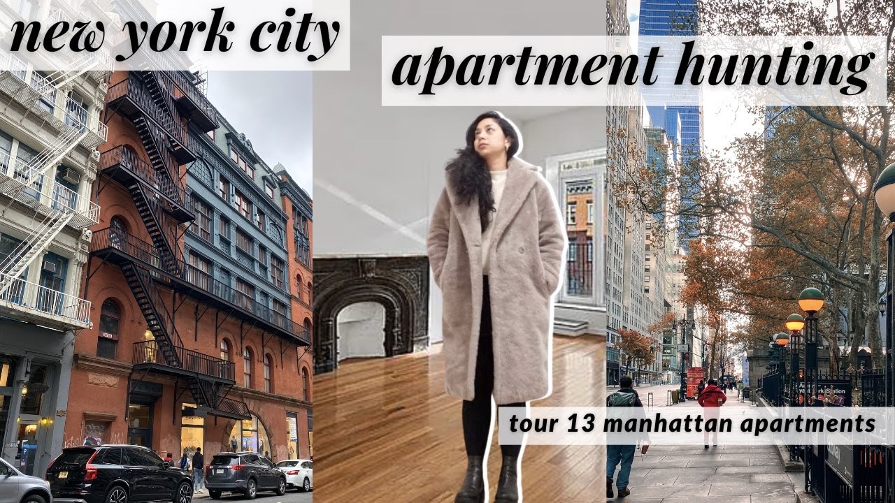 NYC APARTMENT HUNTING // touring 13 manhattan apartments, rent prices, tips (moving to nyc at 33)