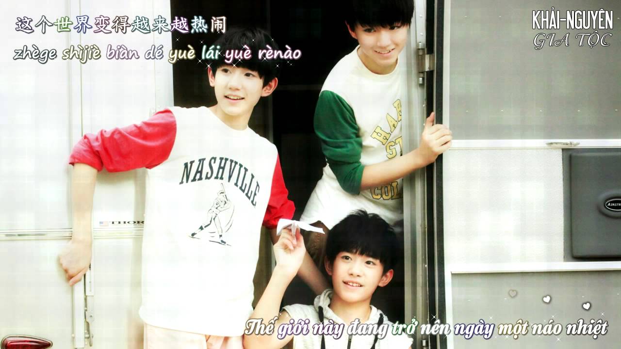 [Vietsub Audio] TFBoys - Hòn đảo vui vẻ (快乐环岛)
