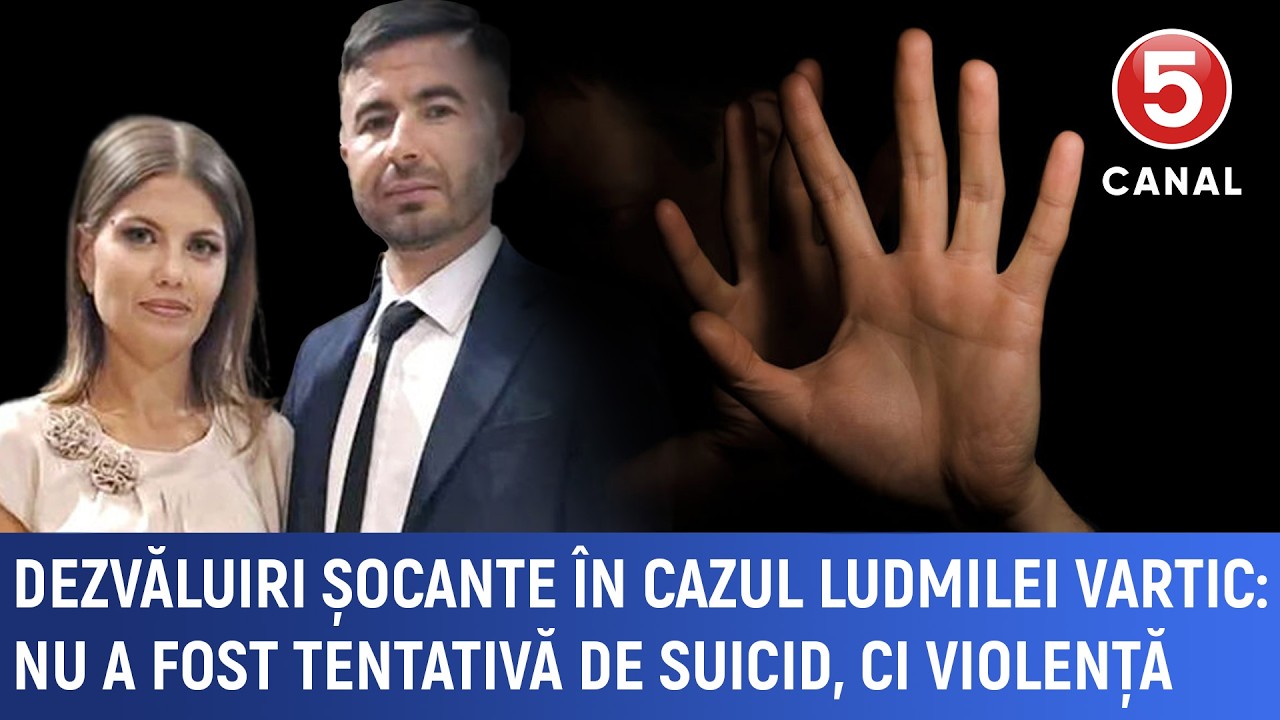 Dezvăluiri șocante în cazul Ludmilei Vartic: Nu a fost tentativă de suicid, ci violență