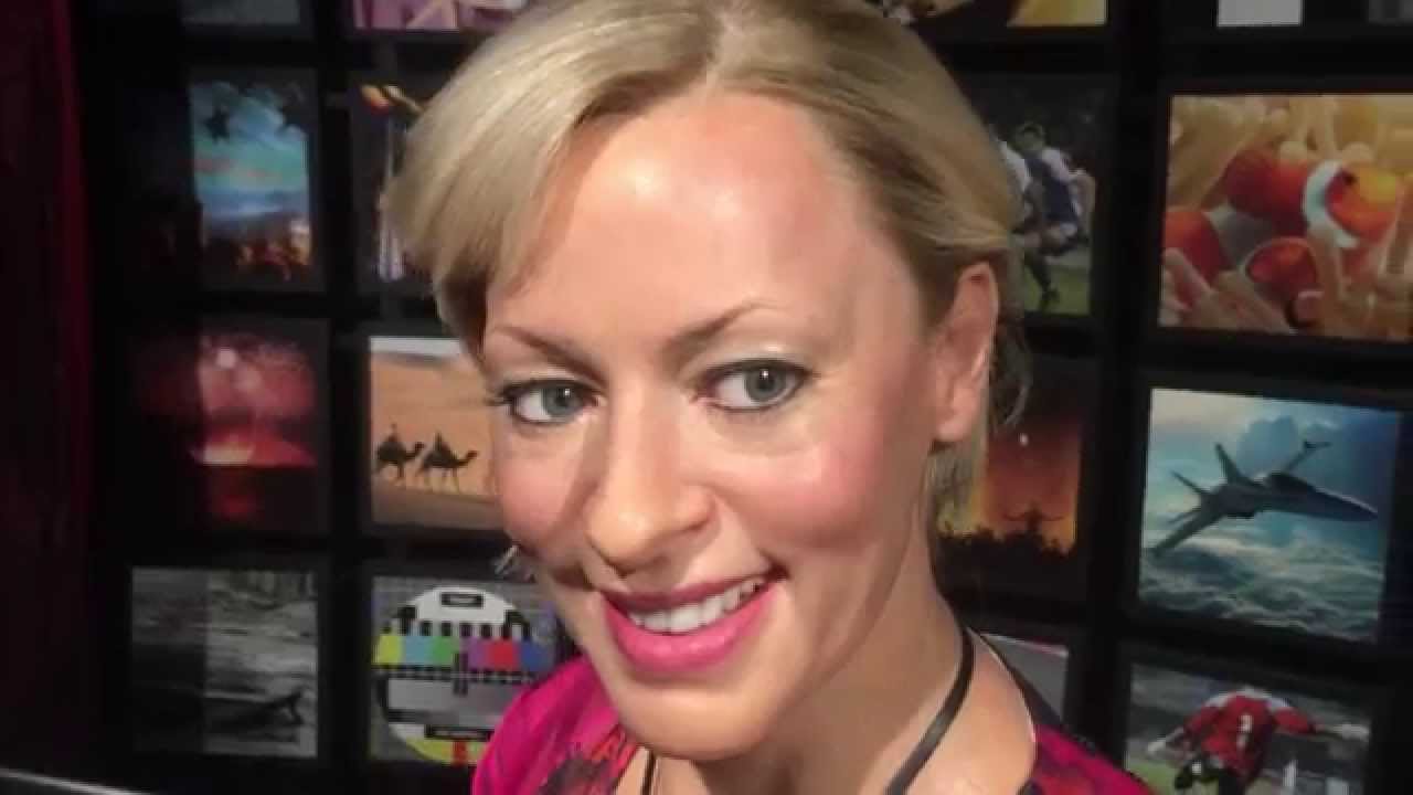 Amanda Keller at Madame Tussauds Sydney