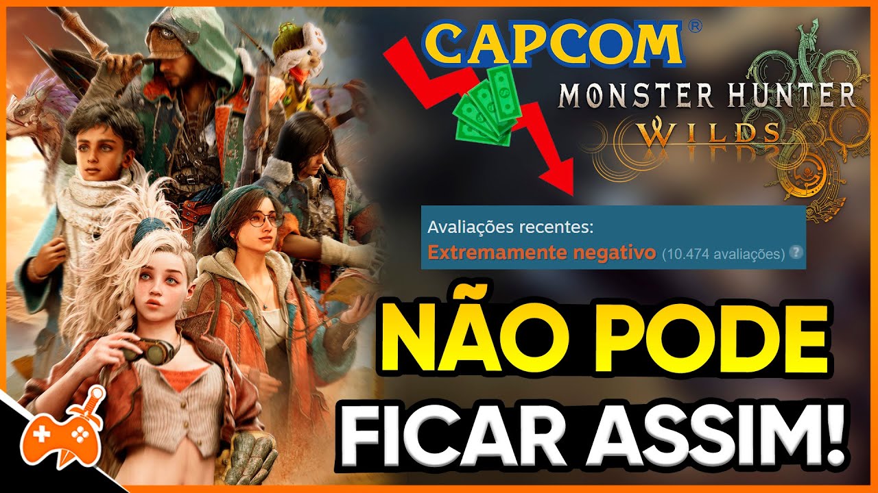 O QUE ESTÁ ACONTECENDO COM MONSTER HUNTER WILDS?