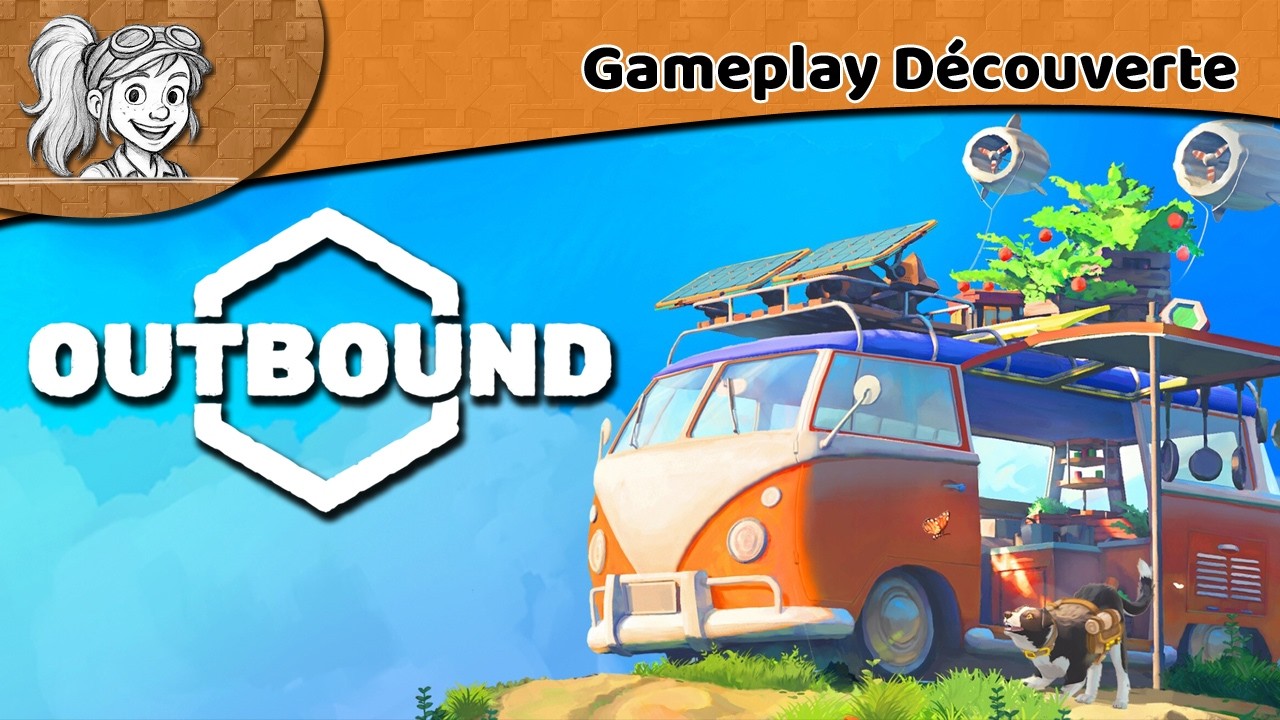 🚐 Outbound [FR] - Gameplay découverte - Road trip, survie et exploration