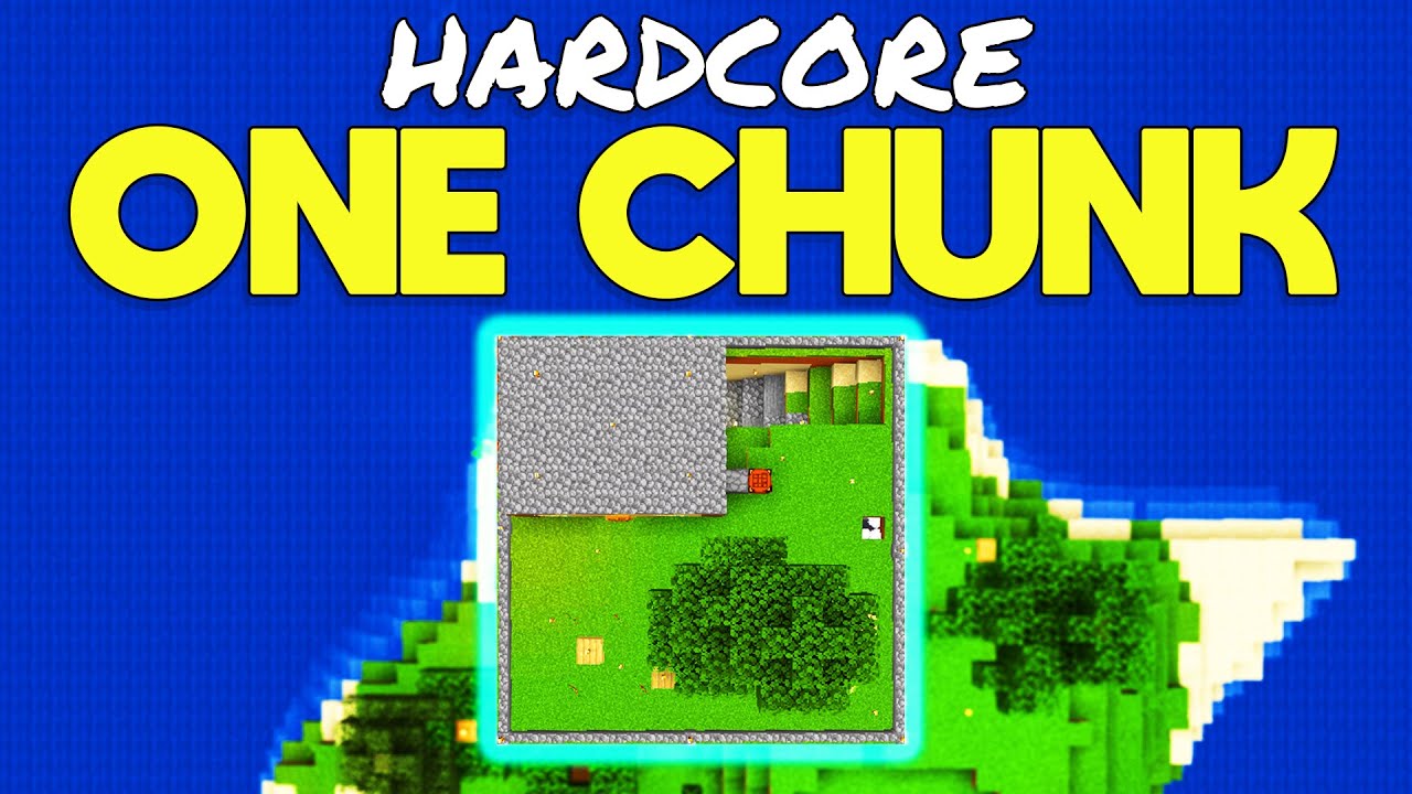 Hardcore Minecraft but I can't leave my spawn chunk