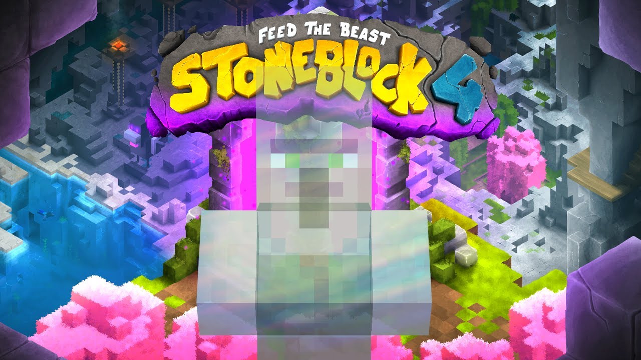 Stoneblock 4 Minecraft Modpack EP1 A Skyblock but in STONE?!?