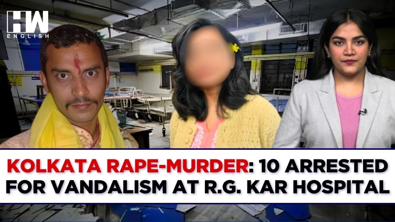 Kolkata Doctor Rape-Murder Case: At Least 10 Arrested For Vandalism At RG Kar Medical Hospital