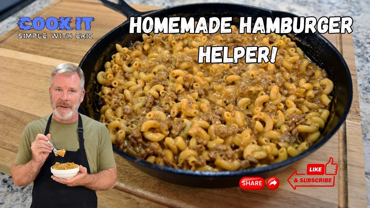 Homemade Hamburger Helper Recipe | Simple and Quick Comfort Food...