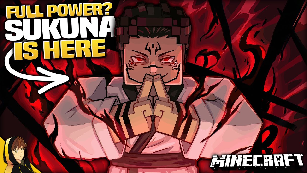Becoming FULL POWER SUKUNA in Minecraft!... (Cursed Fate Update)