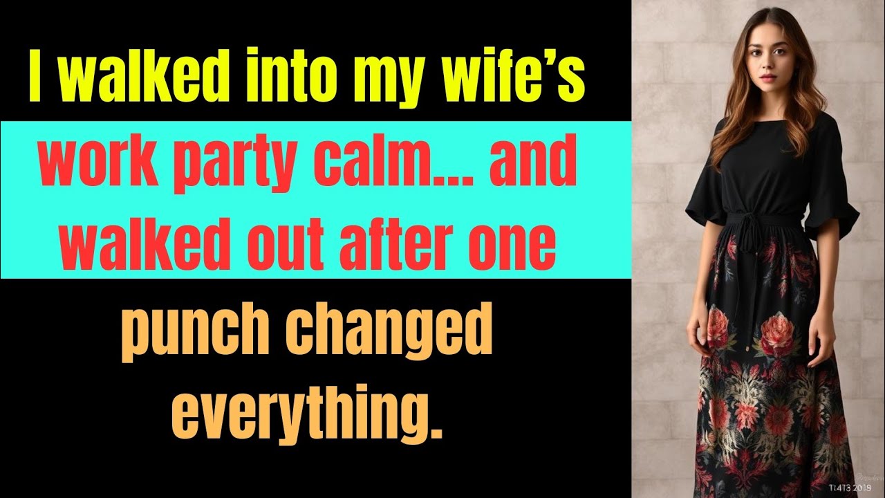 My Wife’s Coworker Crossed the Line at Her Work Party — This Husband Snapped