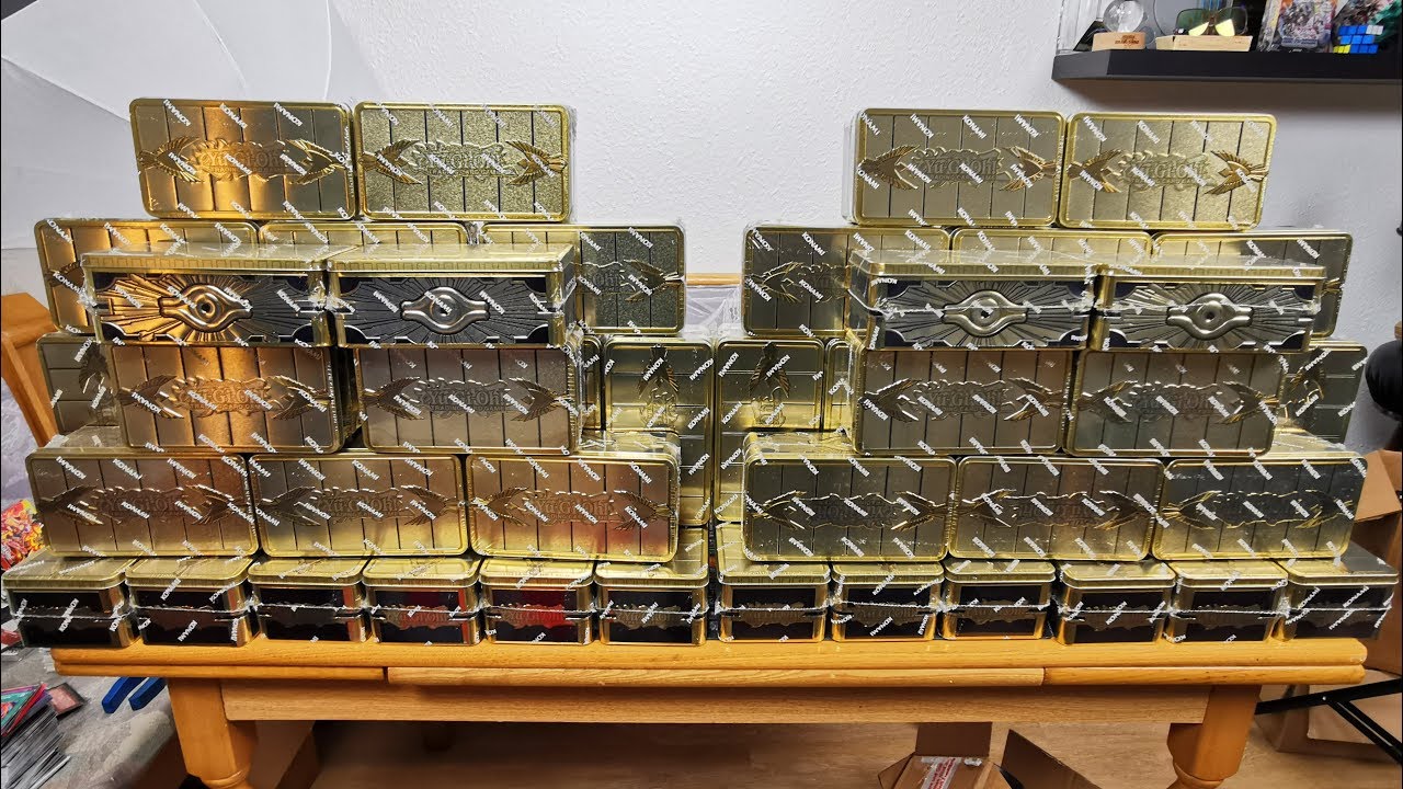 Doppel Case Opening Challenge - 48x (2x24) Gold Sarcophagus Tins