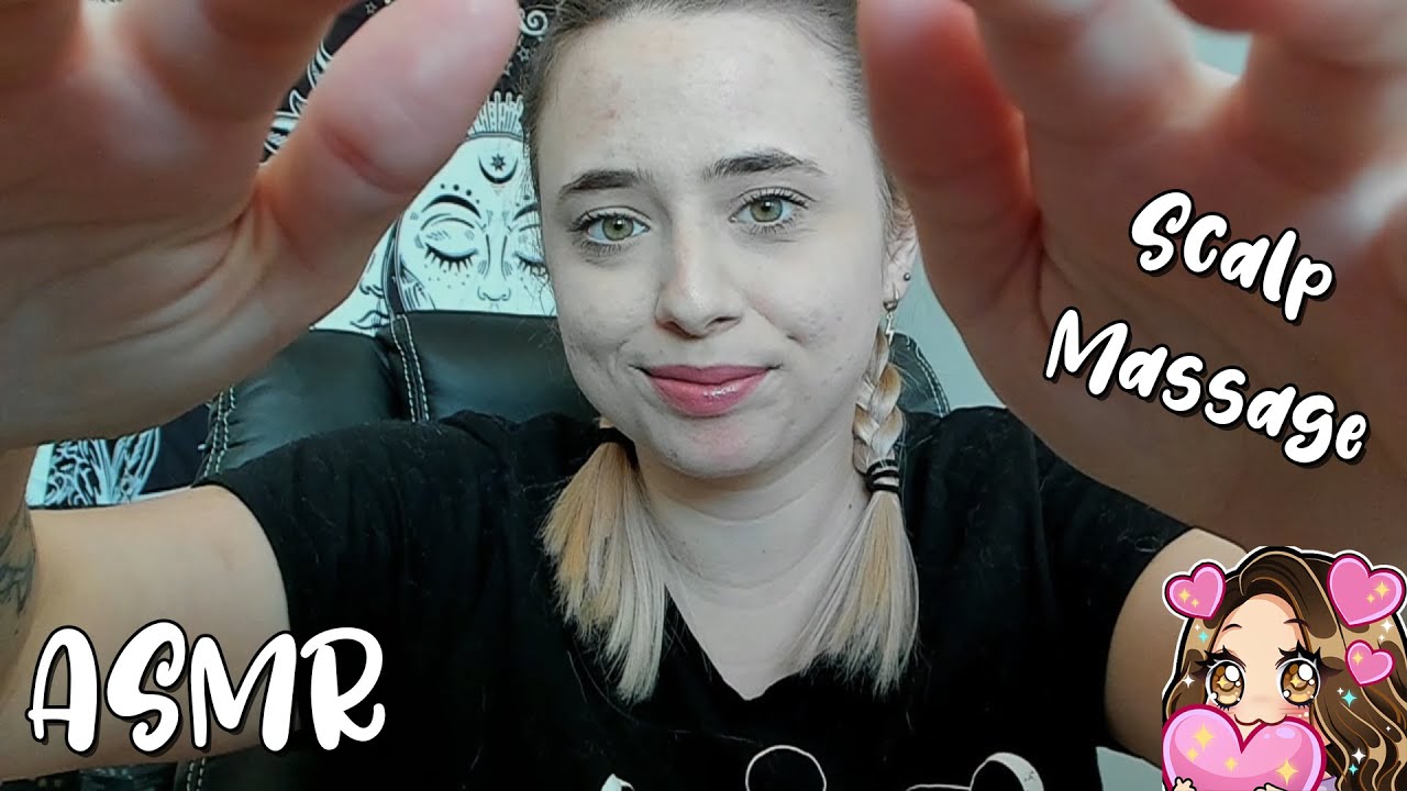 🌜ASMR 🌜 Scalp massage | Massage cranien