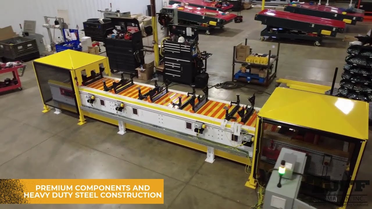 Fixtured Slat Conveyor for Axle Assembly