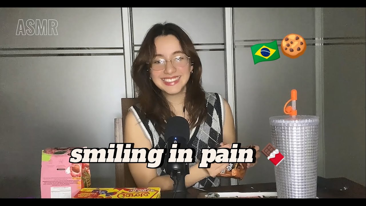 ASMR Mukbang | Trying Brazilian sweets 🇧🇷 🍫
