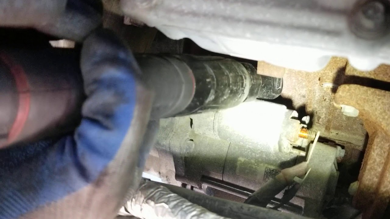 POWER STROKE 6.7 STARTER REMOVAL F350 F250 DIESEL TIPS AND TRICKS