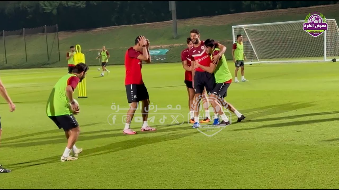 شاهد تدريبات منتخبنا الوطني لهذا اليوم ضمن معسكره التدريبي في الدوحة استعدادًا لتصفيات كأس العالم