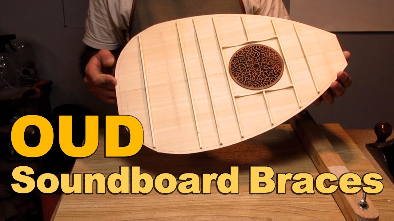 Oud soundboard (Episode 04) - Bracing