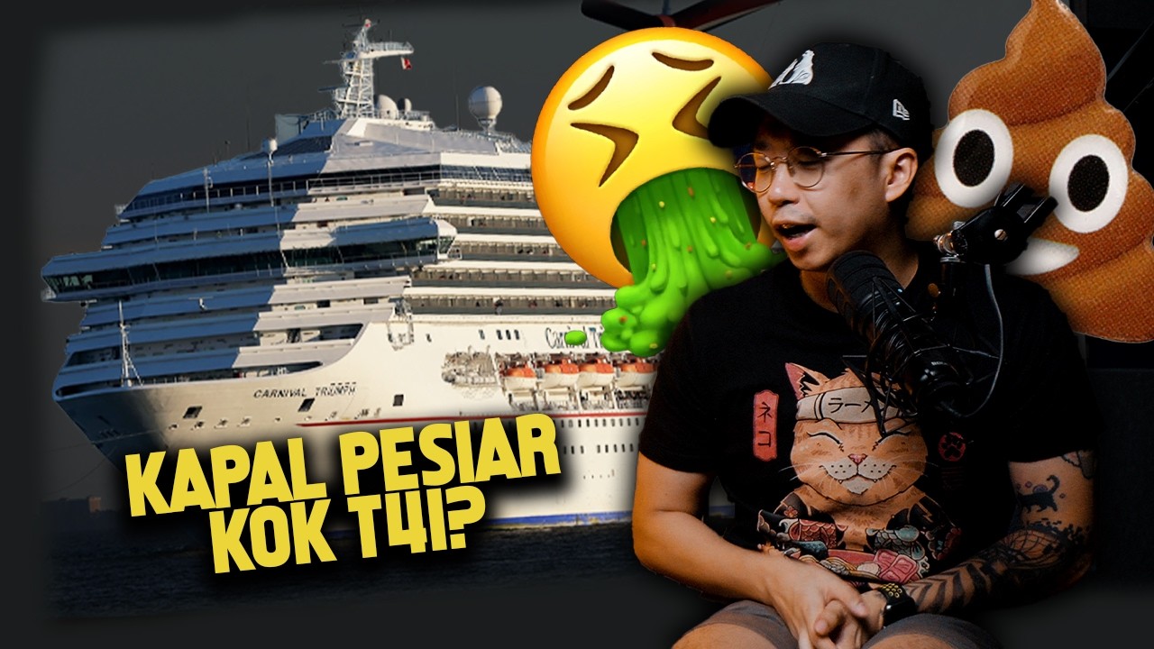 KEJADIAN KAPAL PESIAR PALING ANEH DARI KOTORAN MANUSIA, MOGOK, MATI LISTRIK, DLL