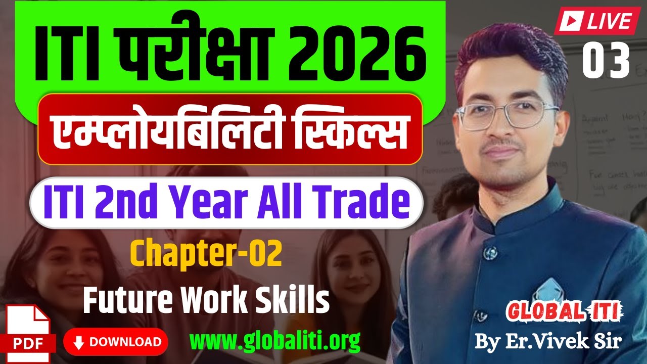 ITI Employability Skills 2nd Year Chapter-02 Future Work Skills