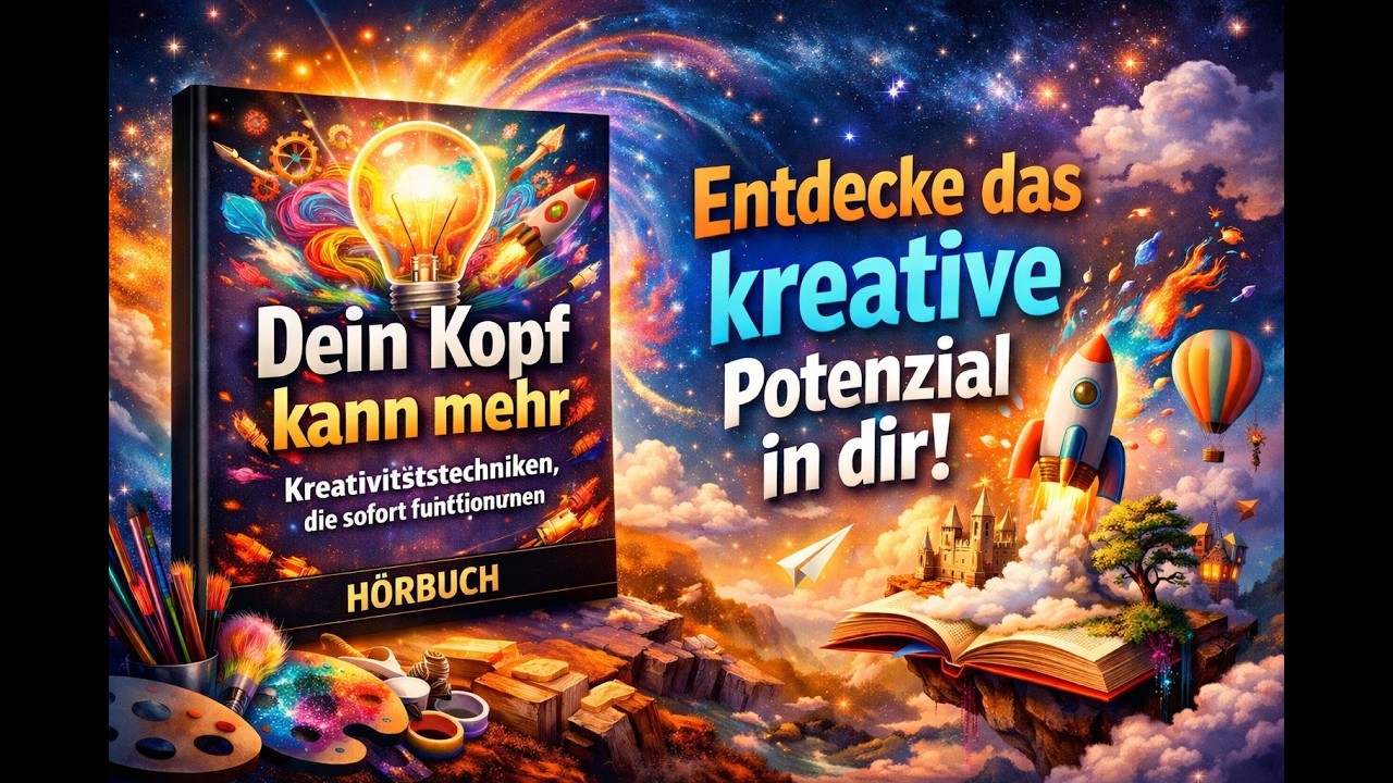 Dein Kopf kann mehr – Kreativitätstechniken, die sofort funktionieren | Hörbuch Komplett