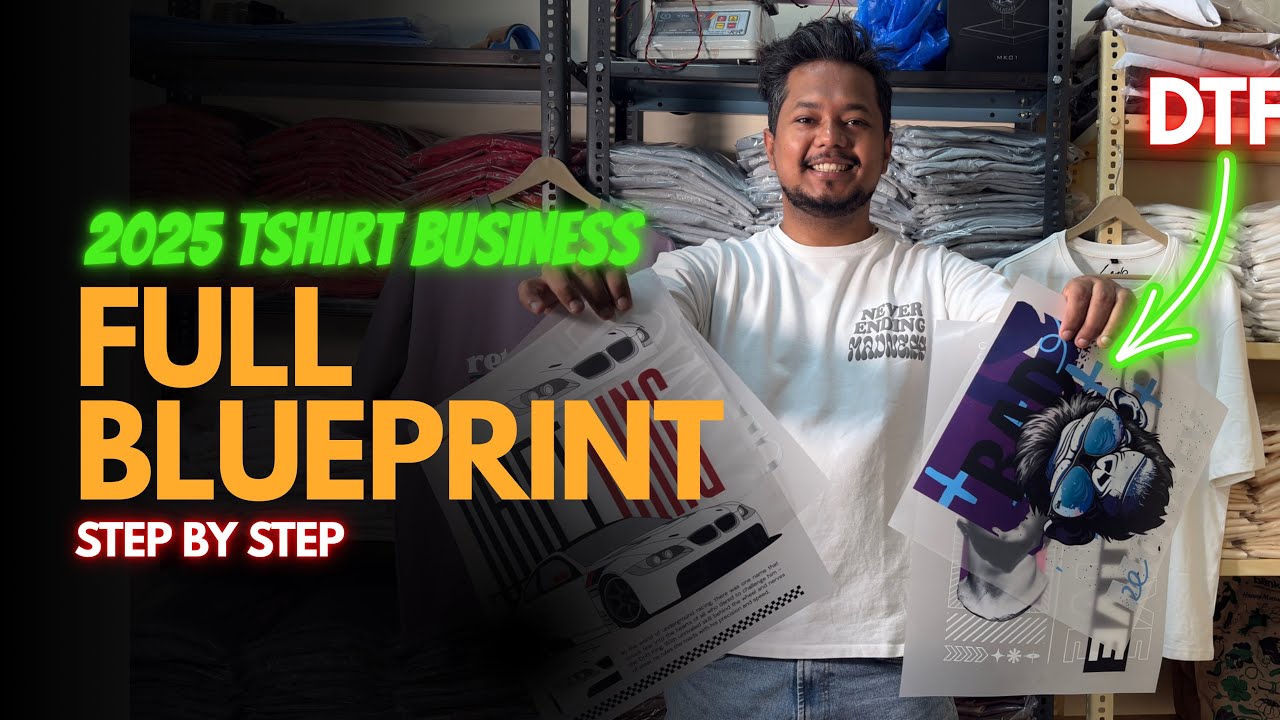 How to Start a T-Shirt Printing Business (Step by Step)